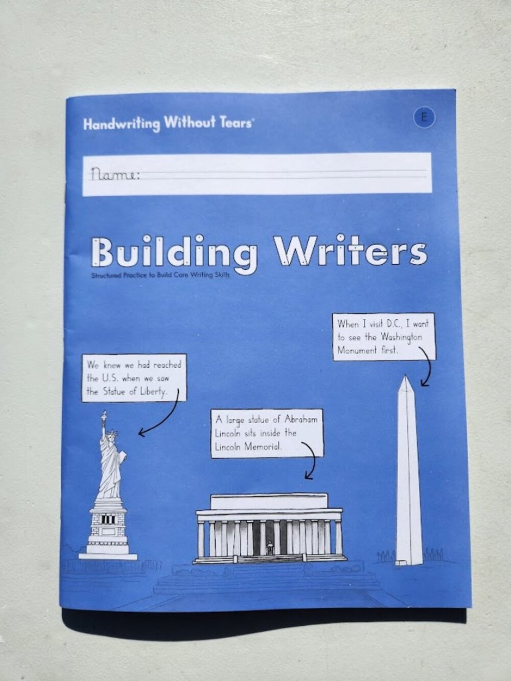 New Building Writers E Student Workbook Handwriting Without Tears 4th Grade Lear